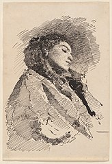 Fanciulla Addormentato (Jeune fille endormie) Années 1870