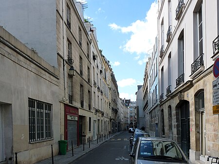 Paris rue portefoin