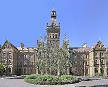 Ormond College Clock Tower, University of Melbourne in Parkville