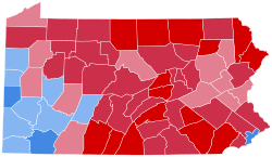 Pennsylvania Presidential Election Results 1984.svg