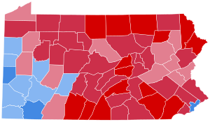 Pennsylvania Başkanlık Seçimi Sonuçları 1984.svg