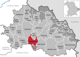 Kaart van Perlesreut