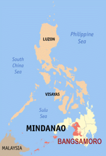 Comprehensive Agreement on the Bangsamoro 2014 treaty in the Philippines establishing an autonomous region for the Moro people