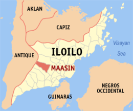 Maasin – Mappa