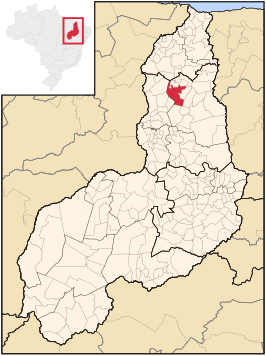 Kaart van Campo Maior