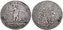 A silver Maltese oncia from 1741-73 Pinto 30 Tari 131246.jpg