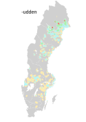 Svenska Ortnamnsefterled: Allmänt om ortnamnsforskningen, Termerna efterled och ändelser, Definition