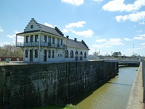 Bayou Plaquemine Lock with Pump House (2011)