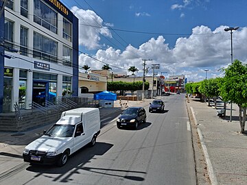 Rua Raimundo Pereira Magalhães, centro de Poções