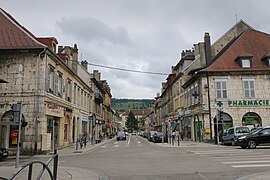 Rue de la République, Pontarlier.