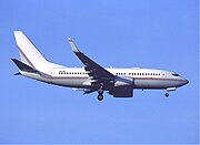 Premier Executive Transport Services Boeing 737-700 KvW
