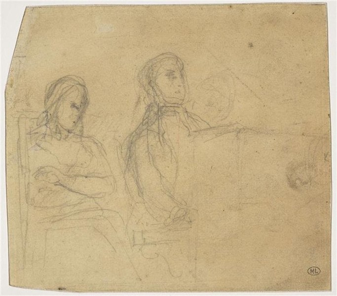 File:Preparatory drawing for the double portrait of Frédéric Chopin and George Sand.jpg