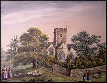 Gwladys and William ap Thomas were patrons of Abergavenny Priory, where they were both buried Priory1837.jpg