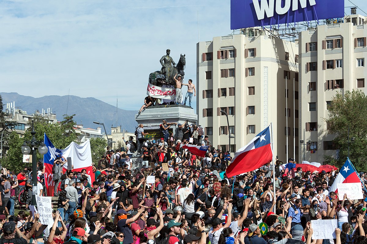 Resultado de imagem para protestas chile