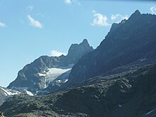 La vetta vista dal versante nord-orientale