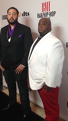 Ralph Jeanty i Sean McMillion na BMI R&B HipHop Awards Red Carpetu