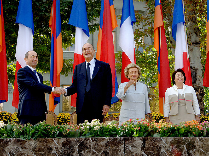 File:Robert Kocharyan, Jack Chirac, Bella Kocharyan and Bernadette Chirac in Yerevan.JPG