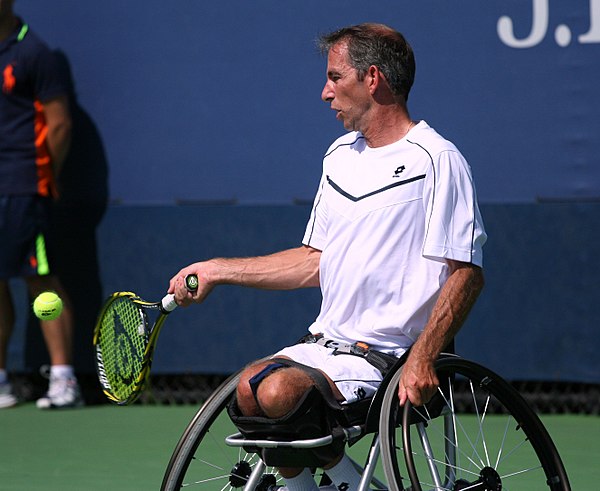 Ammerlaan at the 2011 US Open.