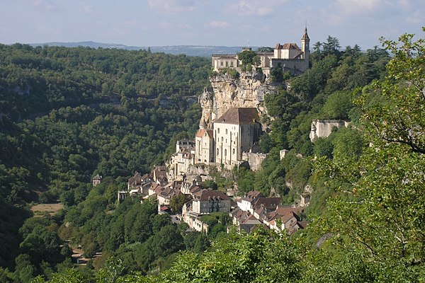 Rocamadour, which inspired Poulenc to compose religious works