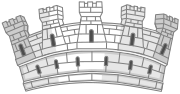 Thumbnail for File:Romanian Mural Crown - City.svg