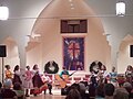 Russian Folk Dance Youth Ensemble Golden Gates and Moscow Nights Traditional Folk Musicians Concert at Community United Methodist Church Wayland Massachusetts