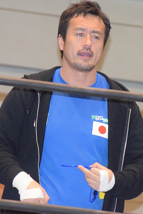 Taguchi in March 2018