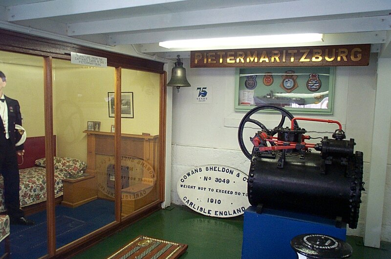 File:SAS Pietermaritzburg display Naval Museum Simonstown.jpg