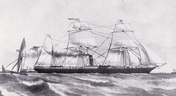City of Glasgow of 1850 established that steamships could operate on the Atlantic without subsidies.