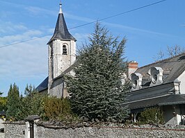 De kerk van Saint-Bauld