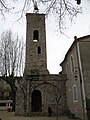 Vue sud de la tour.