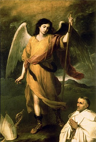 <span class="mw-page-title-main">Raphael (archangel)</span> An Archangel responsible for healing in most Abrahamic religions