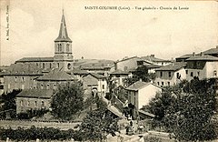 Sainte-Colombe-sur-Gand - Vue générale - Chemin du Lavoir