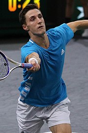 Joe Salisbury was part of the 2021 winning men's doubles team.