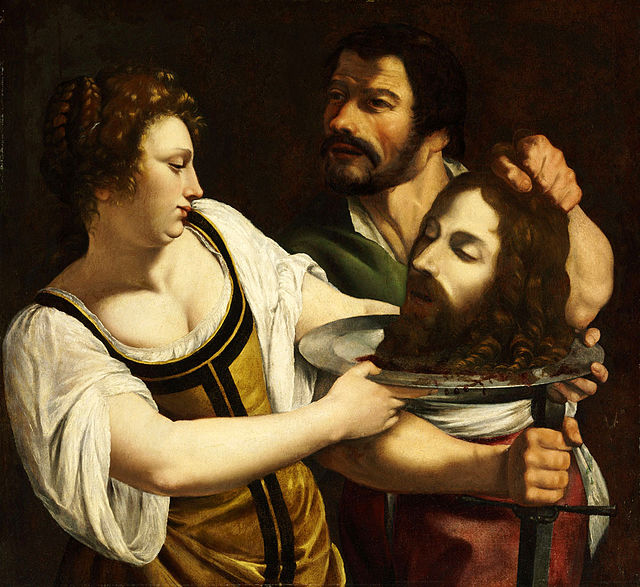 Salome with the Head of Saint John the Baptist, c. 1610–1615, Budapest