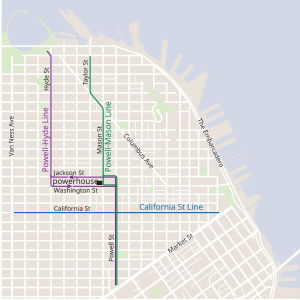 Carte du réseau routier