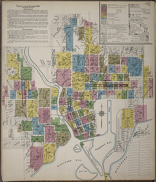 File:Sanborn Fire Insurance Map from Tampa, Hillsborough County, Florida, 1915, Plate 0000.jpg