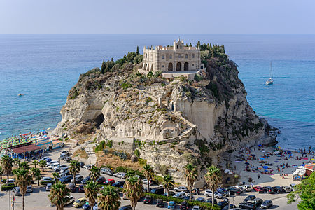 Santa Maria dell'Isola, Tropea, Calabria, Italy.