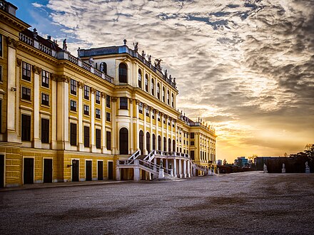 Schönbrunn Palace Backside