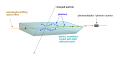 Principle of operation of scintillators in T2K near detectors.