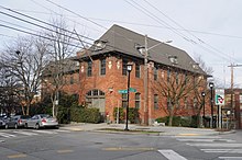 The former Fire Station 25 (built 1909) on the border of Capitol Hill and First Hill, decommissioned in 1970 and converted into 16 condominium apartments in 1980. Seattle - Fire Station 25 - 10.jpg