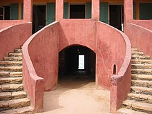 House of Slaves, a museum and memorial to the Atlantic slave trade, in Goree, Senegal Senegal Goree (8).jpg