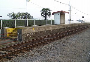 車站月台（2007年3月）