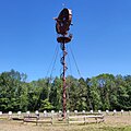 Français : Eolienne Bollée, Parc du Moulin, Sens, Yonne, Bourgogne, France