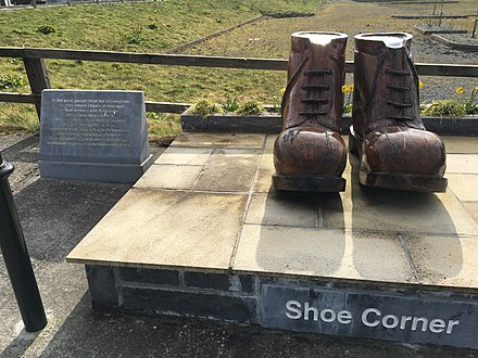 Shoe Corner Sculpture