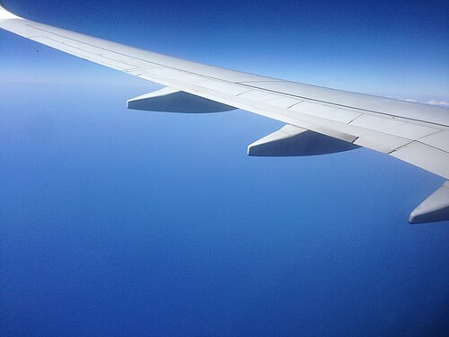 Sky View From The Airplane