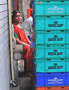 Some morning rituals at vegetable market