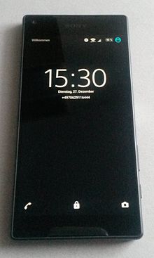 Sony Xperia Z5 Compact Vorderseite.jpg