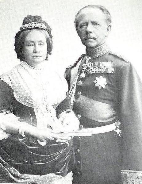 Sophie van Oranje-Nassau with Charles Alexander