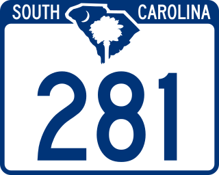 <span class="mw-page-title-main">South Carolina Highway 281</span>