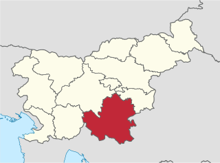 Southeast Slovenia Statistical Region Statistical region in 21